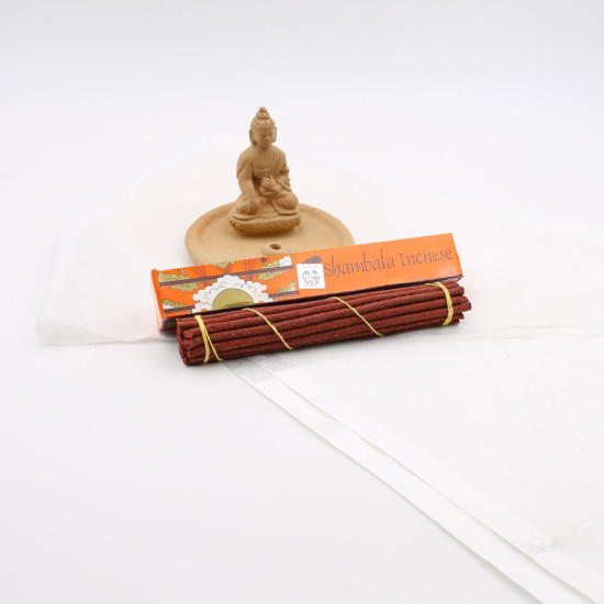 Encens tibétain Shambala 100% naturel en bâtons - 14 cm