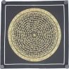 Mandala thangka symbole OM tibétain