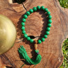 Bracelet mala tibétain en perles de malachite - Bracelets mâlâ Bracelet mala tibétain en perles de malachite - Bracelets mâlâ