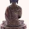 Statue du Bouddha Amitabha en cuivre - 21 cm