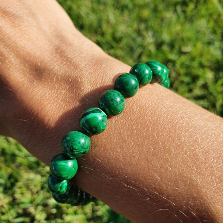 Bracelet mala tibétain en perles de malachite - Bracelets mâlâ Bracelet mala tibétain en perles de malachite - Bracelets mâlâ