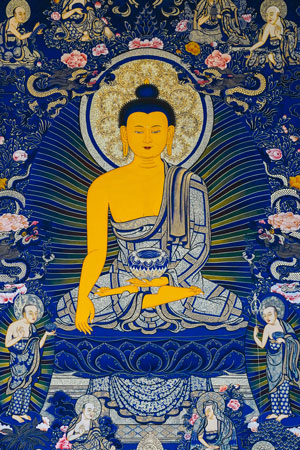 Représentation de Siddhartha Gautama, le Bouddha histoirique