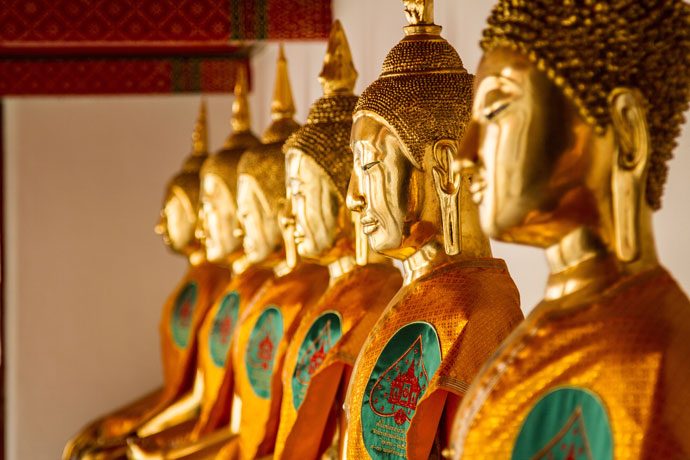 Statues de bouddha